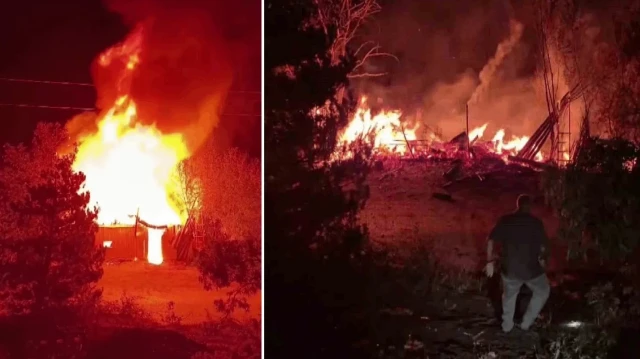 yanan evdeki tup bomba gibi patladi vatandaslar buyuk tehlike atlatti b7n7AVeG