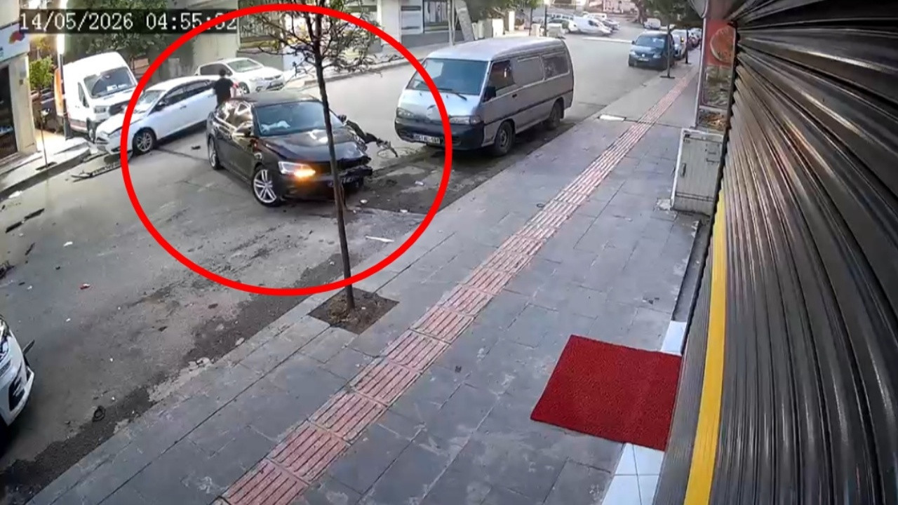 Batman’da Kaçan Sürücü, 5 Araca Çarptı: Gerilimi Yükselten Kaza Anı