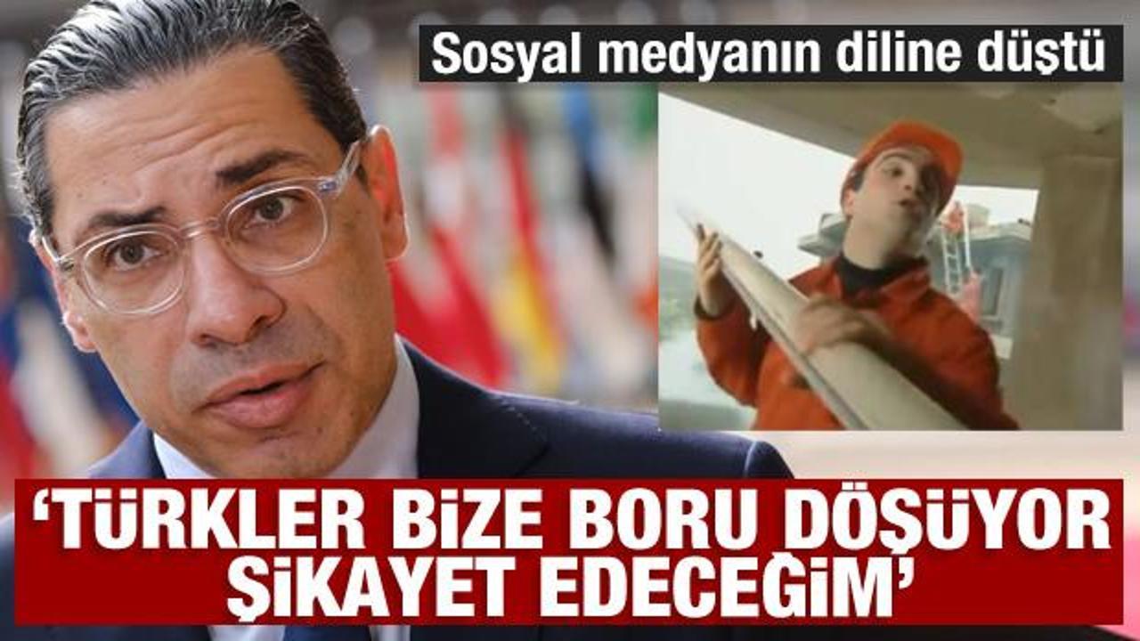 Rum bakanin sozleri sosyal medyanin diline dustu turkler bize boru dosuyor sikayet edecegim UjSFxmLi